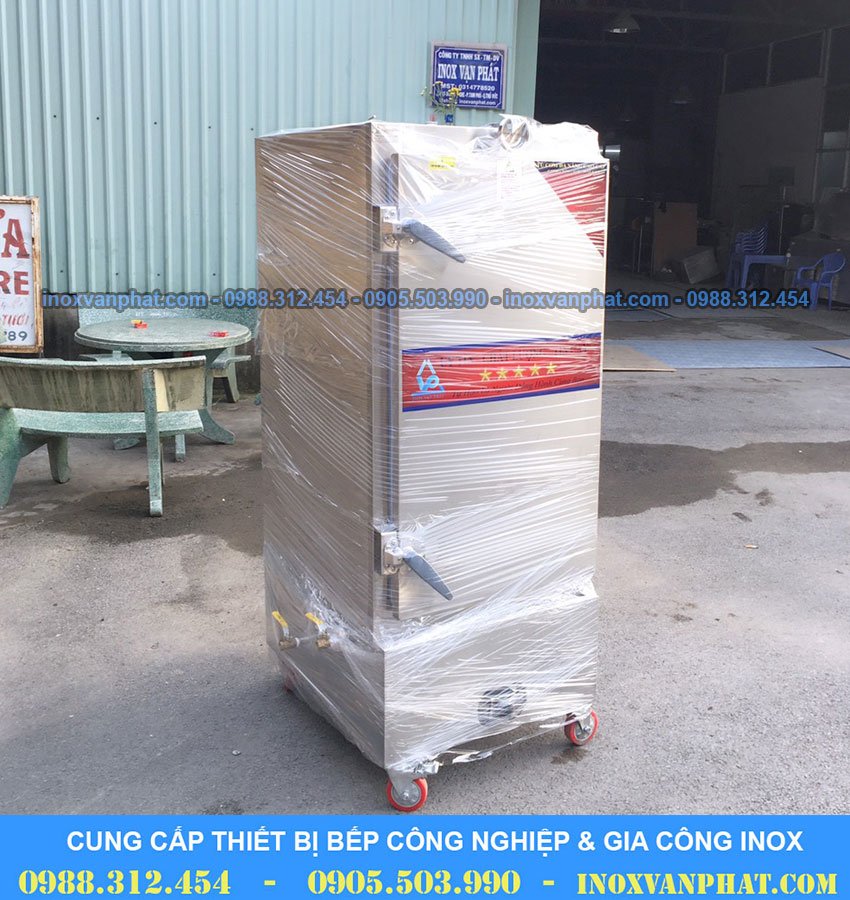 Tủ hấp cơm inox công nghiệp
