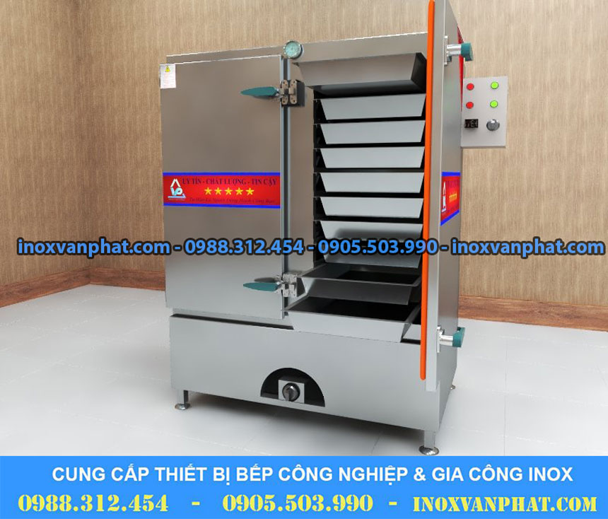 Tủ hấp cơm inox công nghiệp 